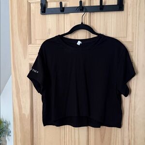 Tula Elegant Black Crop Top